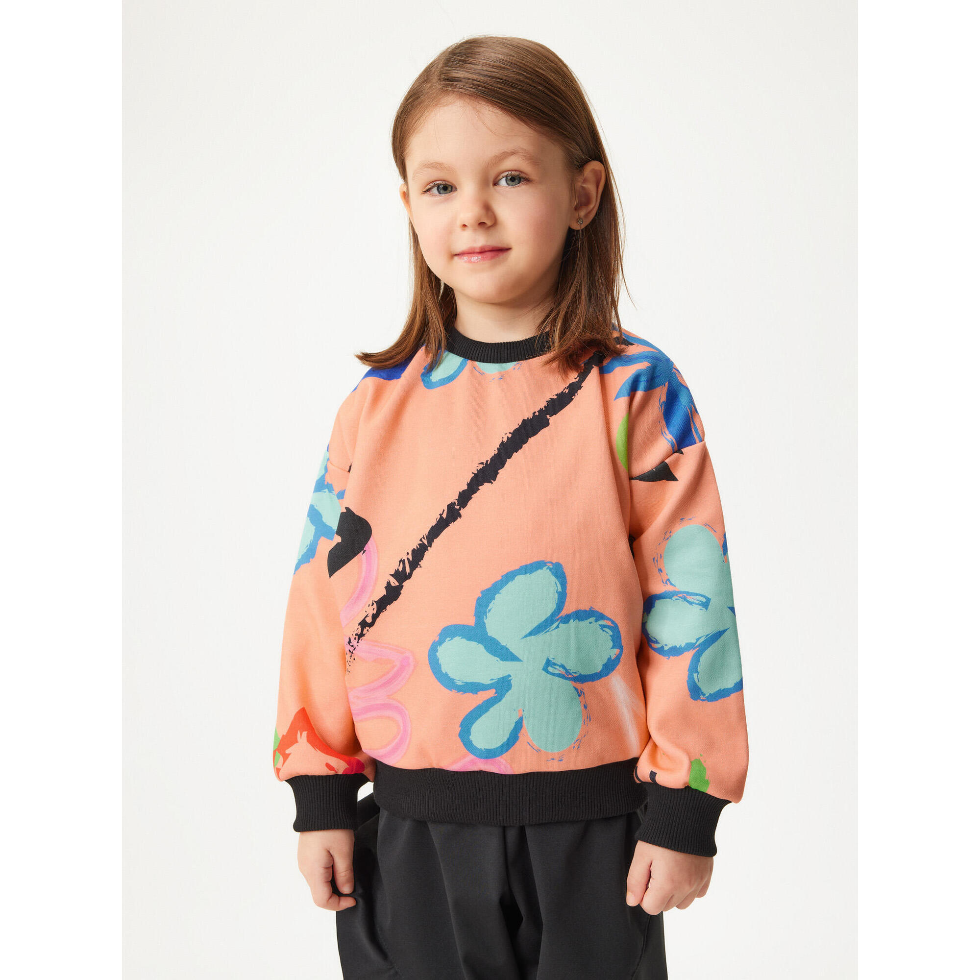 UNUO Dětská bavlněná mikina