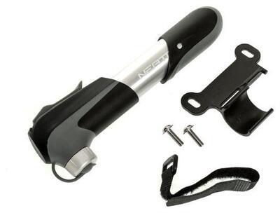 Neatt 7 '' mini hand pump (max 80 psi / 5 bar) black / silver