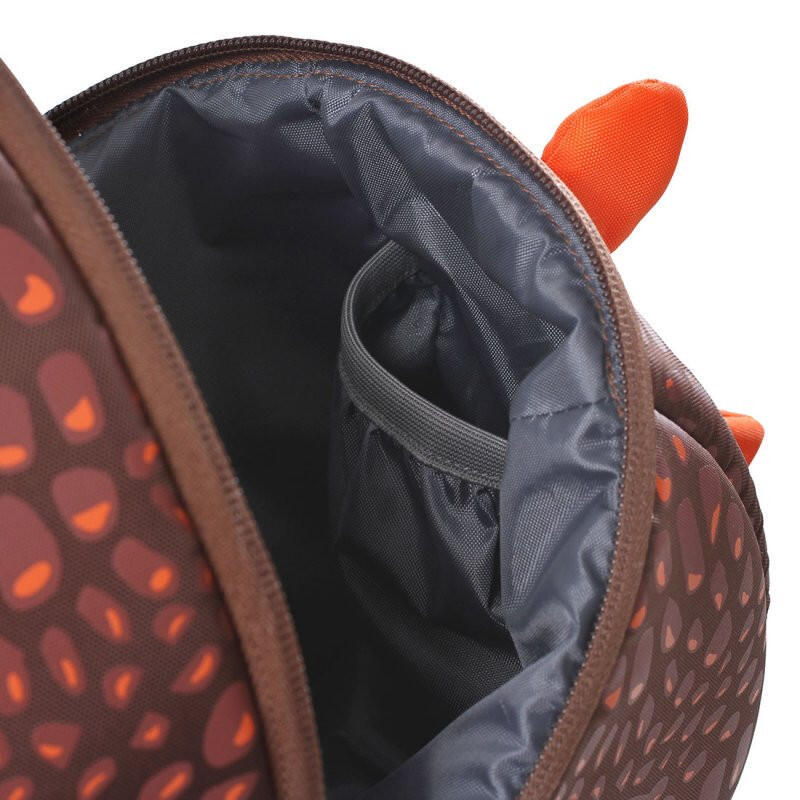 Kinder-Rucksack LittleLife 6L Dinosaurier aus Plüschstoff, verstellbare Gurte 5/6