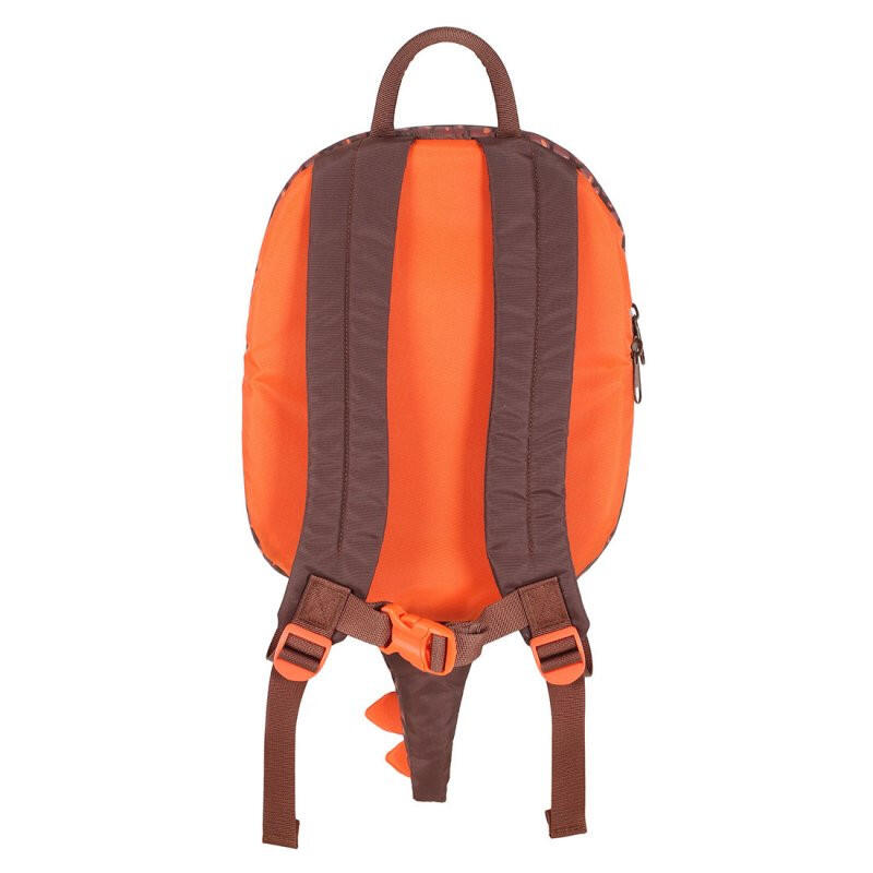 Kinder-Rucksack LittleLife 6L Dinosaurier aus Plüschstoff, verstellbare Gurte 3/6