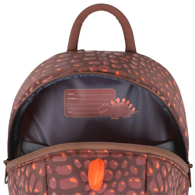 Kinder-Rucksack LittleLife 6L Dinosaurier aus Plüschstoff, verstellbare Gurte 4/6