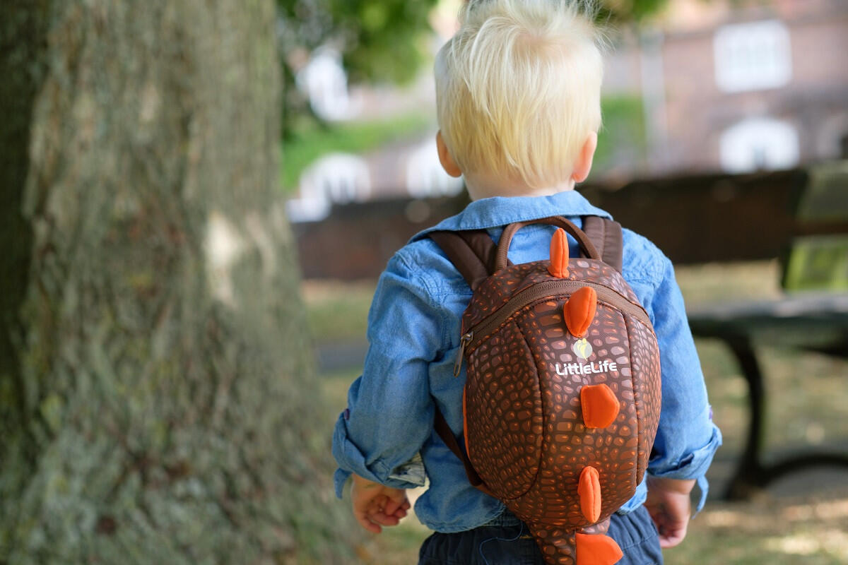 Sac à dos LittleLife 2L Dinosaure peluche bretelles rembourrées 3/7