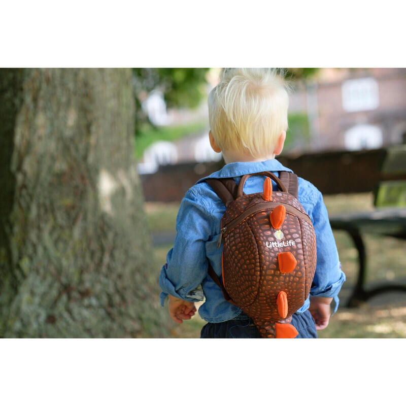 Rucsac LittleLife Dinosaur L10814, Cu husă