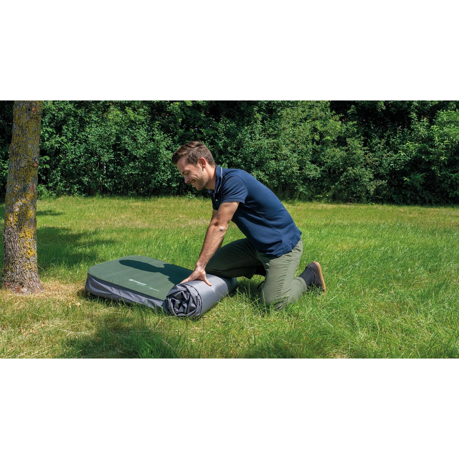 Outwell Dreamhaven Single 10.0 Cm Slaapmat (Kleur - Elegant Green) 2/6
