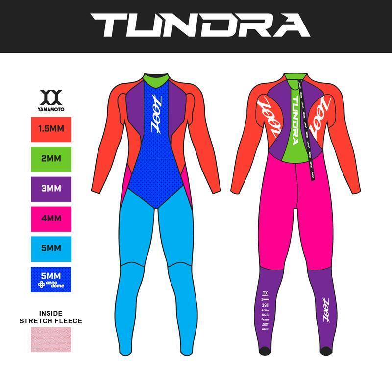 Neoprenanzug Herren Tundra Neoprenanzug ZOOT 5/7