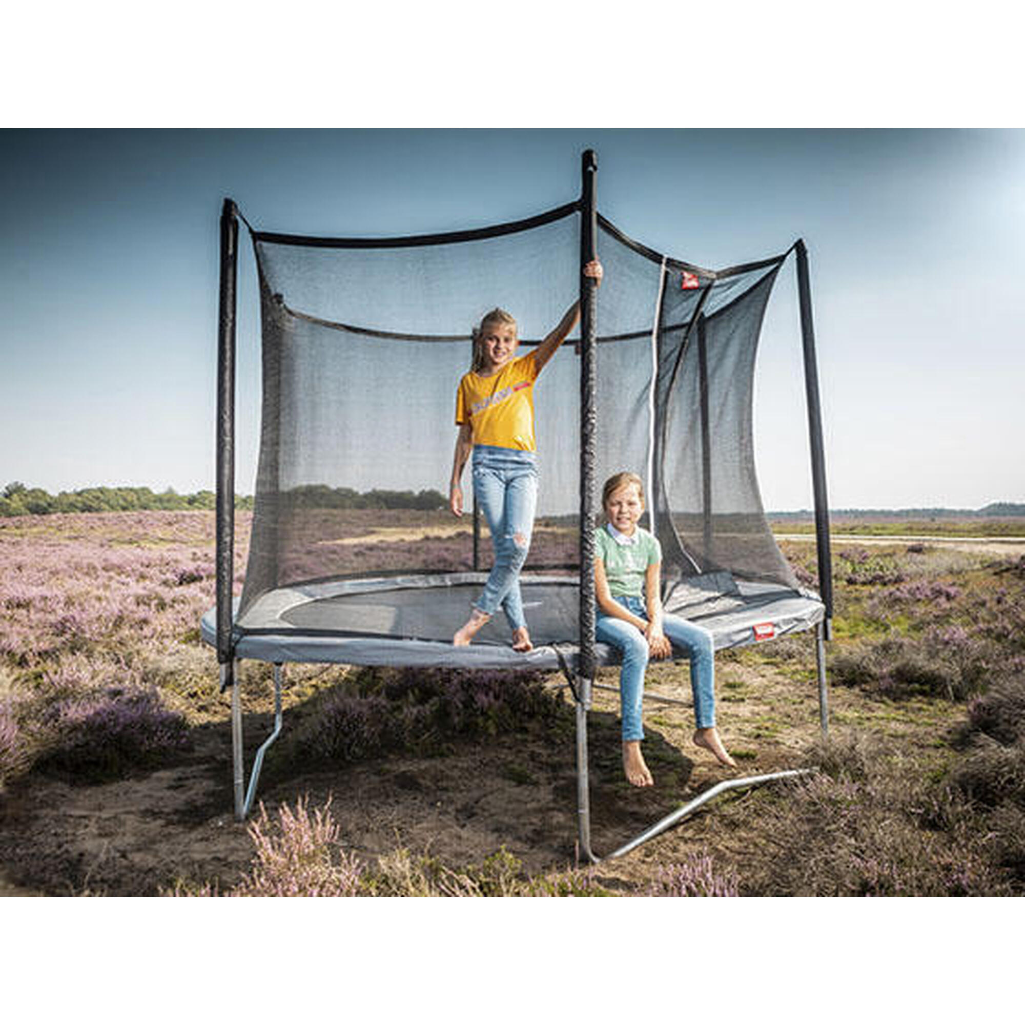 Trampoline+Filet de sécurité BERG Favorit Regular Ronde 330 Anthracite