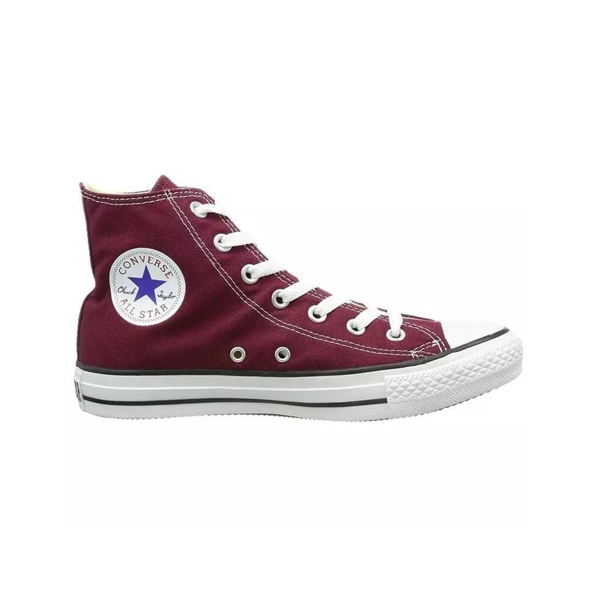 Converse - Homme Ctas Core Hi Converse M9613c Maroon All Star Hi F Bordeaux Converse - Baskets - Rouge - 37 - Decathlon