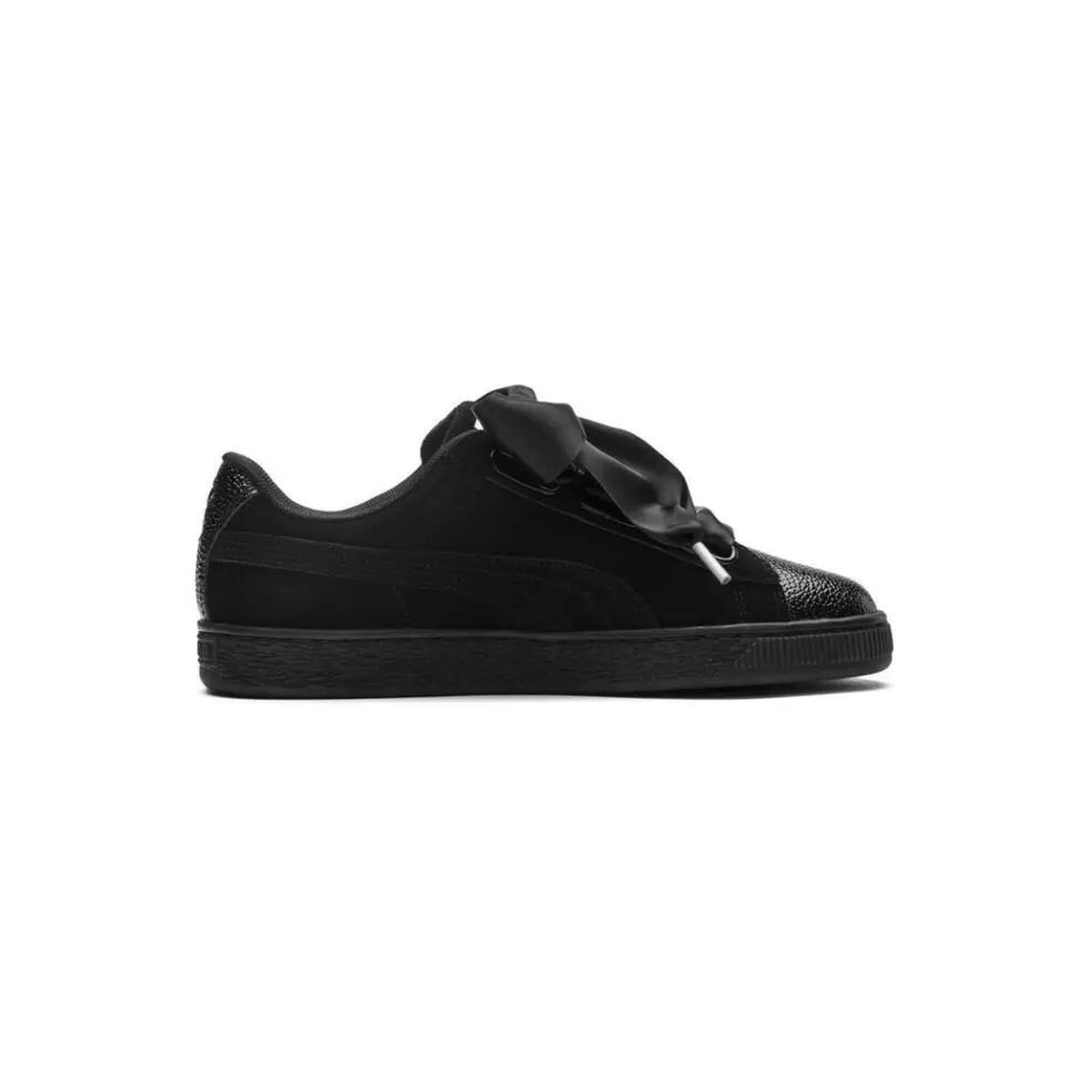 Puma - Femme Suede Heart Bubble Puma 01 Black 366441 Noir Puma - Chaussures De Sport - Noir - 37 - Decathlon