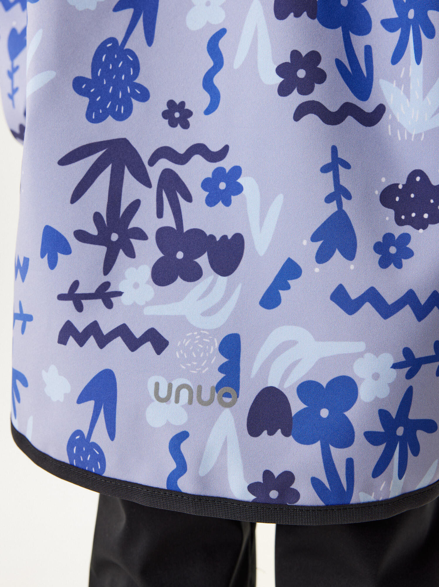 Softshell-Jacke mit Fleece für Kinder Basic, Blumen 6/7
