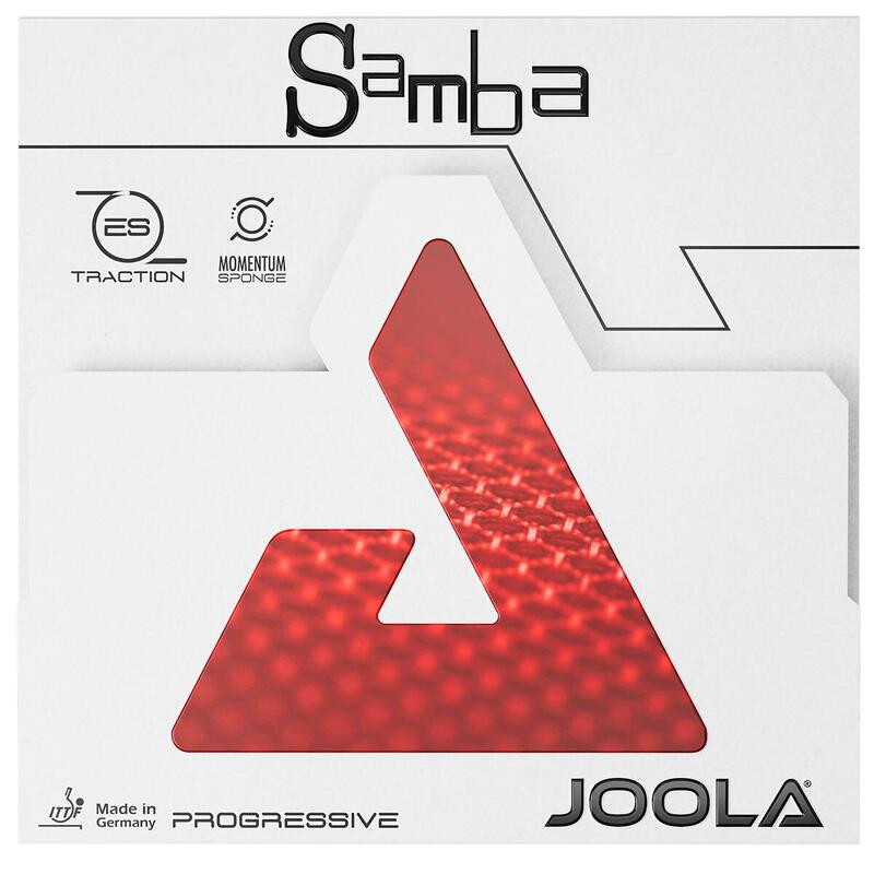 JOOLA Revêtement SAMBA rouge MAX