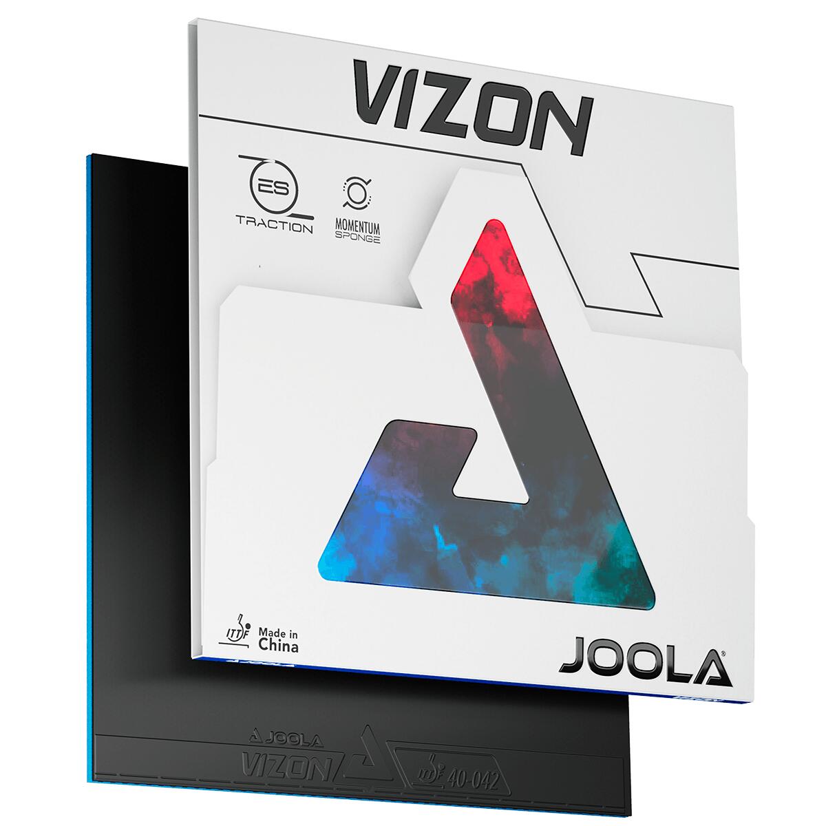 Joola - Joola Revêtement Vizon Noir Max - Revêtement Raquette De Tennis De Table - Noir - Maxnoir - Decathlon