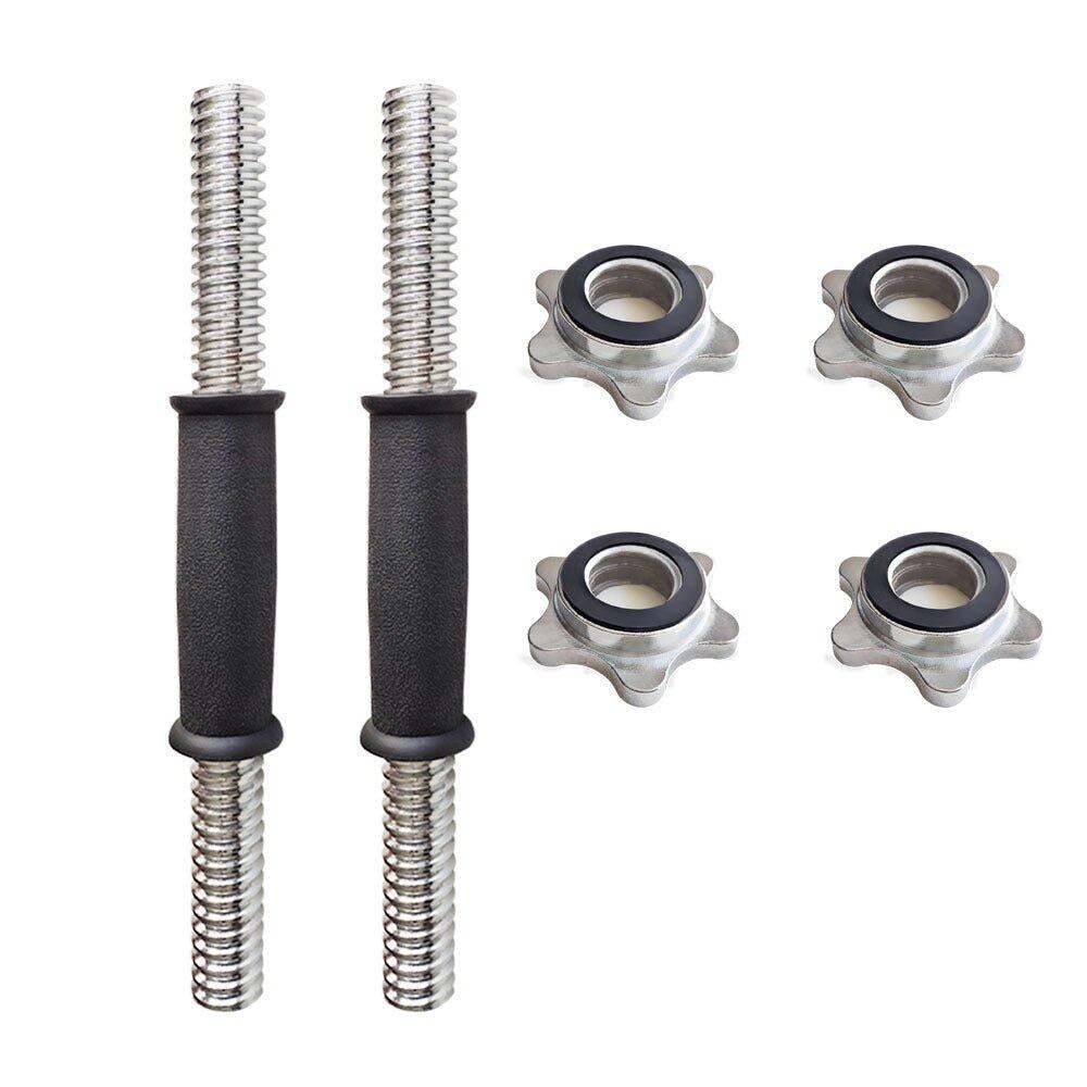 FITNESS TECH Conjunto 2 Barras Halteres de Ferro 25mm Fitness Tech