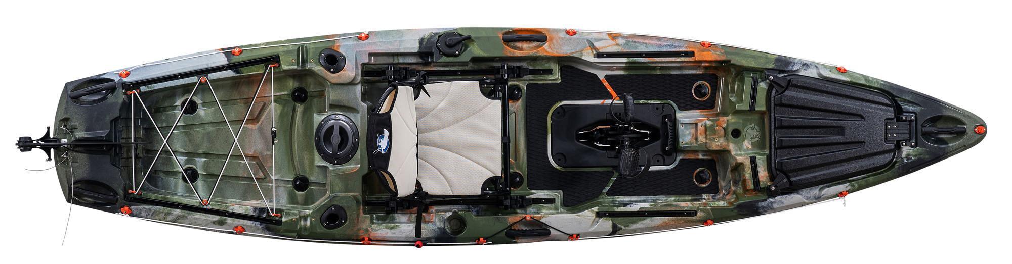 Kayak de pêche individuel Wildcat Pédalier ou Stepper 2/7