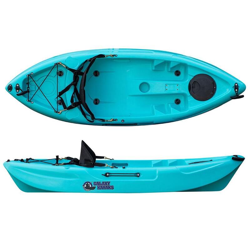 Kayak pour enfant Rigide Pinguino avec pagaie, trappe, 50 kg de charge max.
