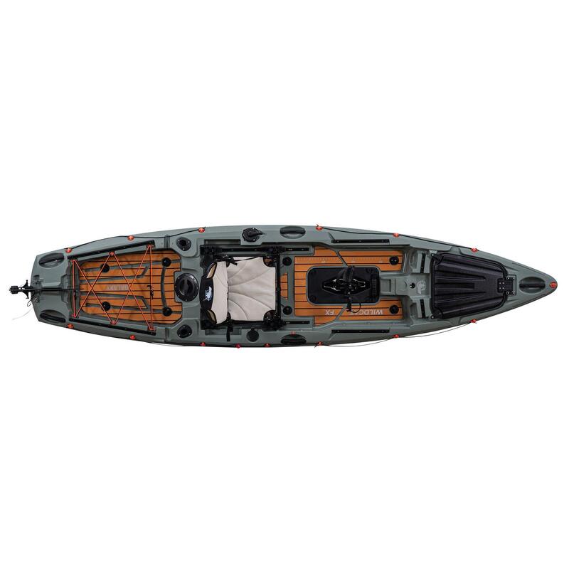 Kayak de pêche individuel Wildcat Pédalier ou Stepper