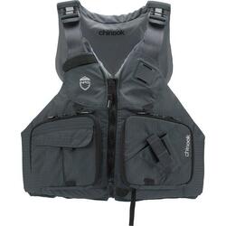 Gilet NRS Chinook Fishing PFD Gris/Charcoal
