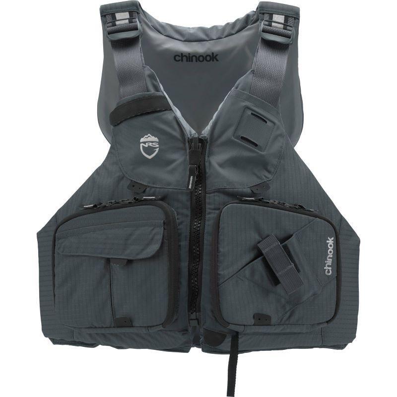 Nrs - Gilet Nrs Chinook Fishing Pfd Gris/charcoal - Gilet De Flottaison - Noir - Xs/m - Decathlon