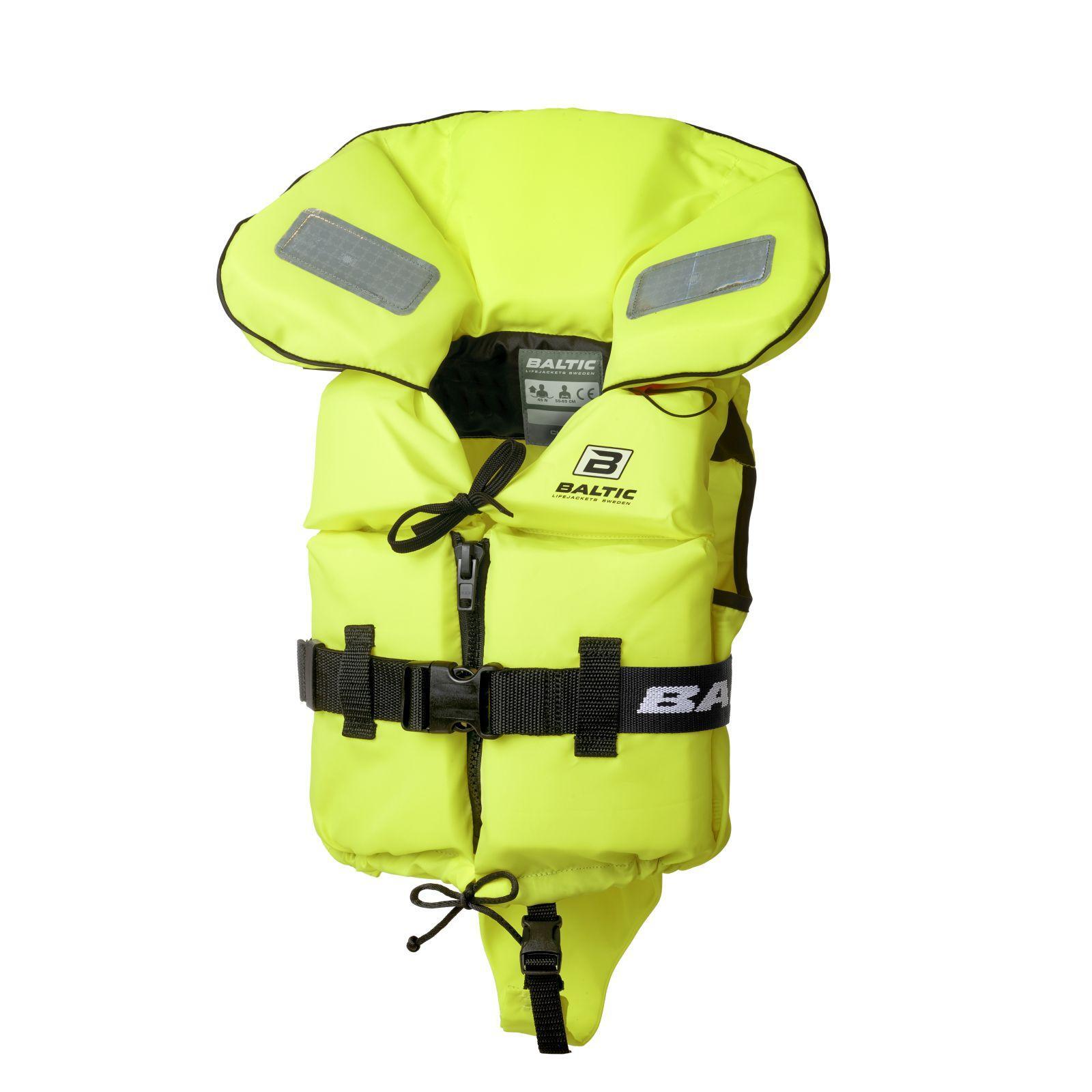 Baltic - Gilet Bébé/enfant Baltic Split Front 100n 3-15kg Ou 15-30kg - Gilet De Flottaison - Jaune - 36 Xs - Decathlon
