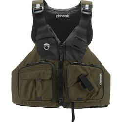Gilet NRS Chinook Fishing PFD Kaki/Bark