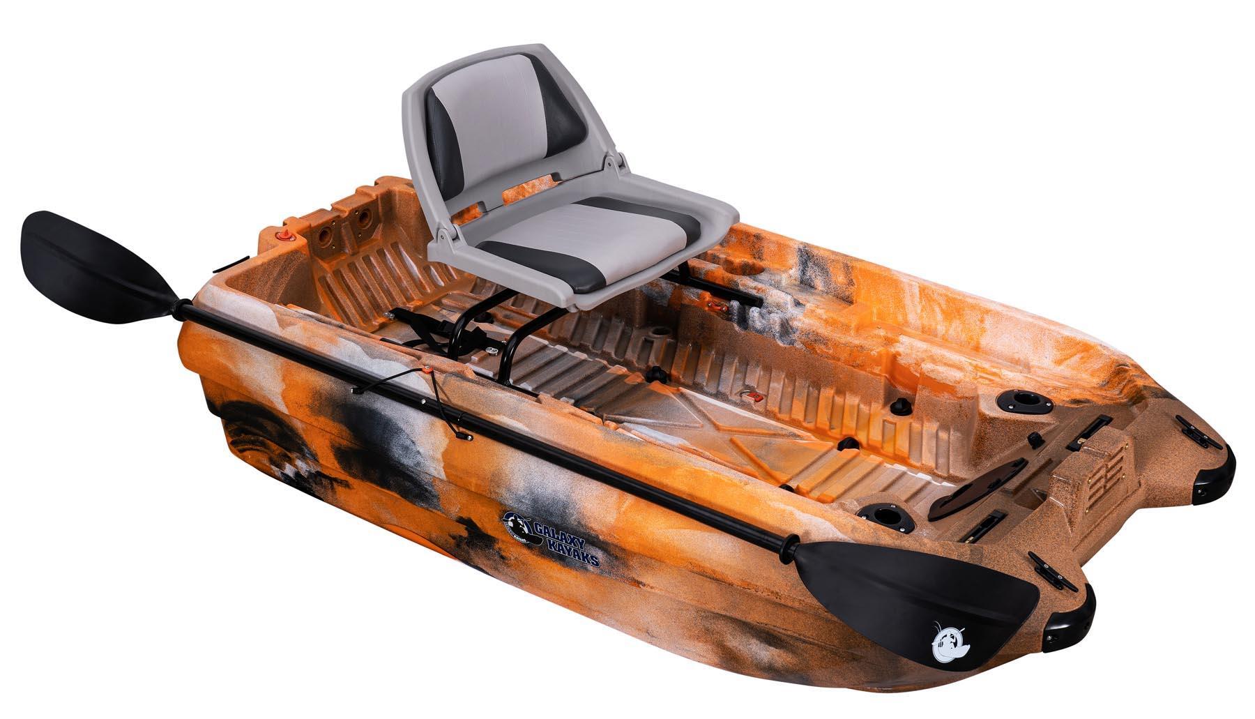 Ranger-viskajak - hybride van mini-bassboot - kajak - floatube. of bijboot 2/7