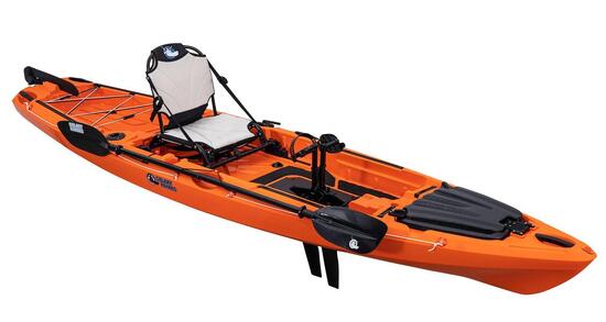 Kayak de pêche individuel Wildcat Pédalier ou Stepper