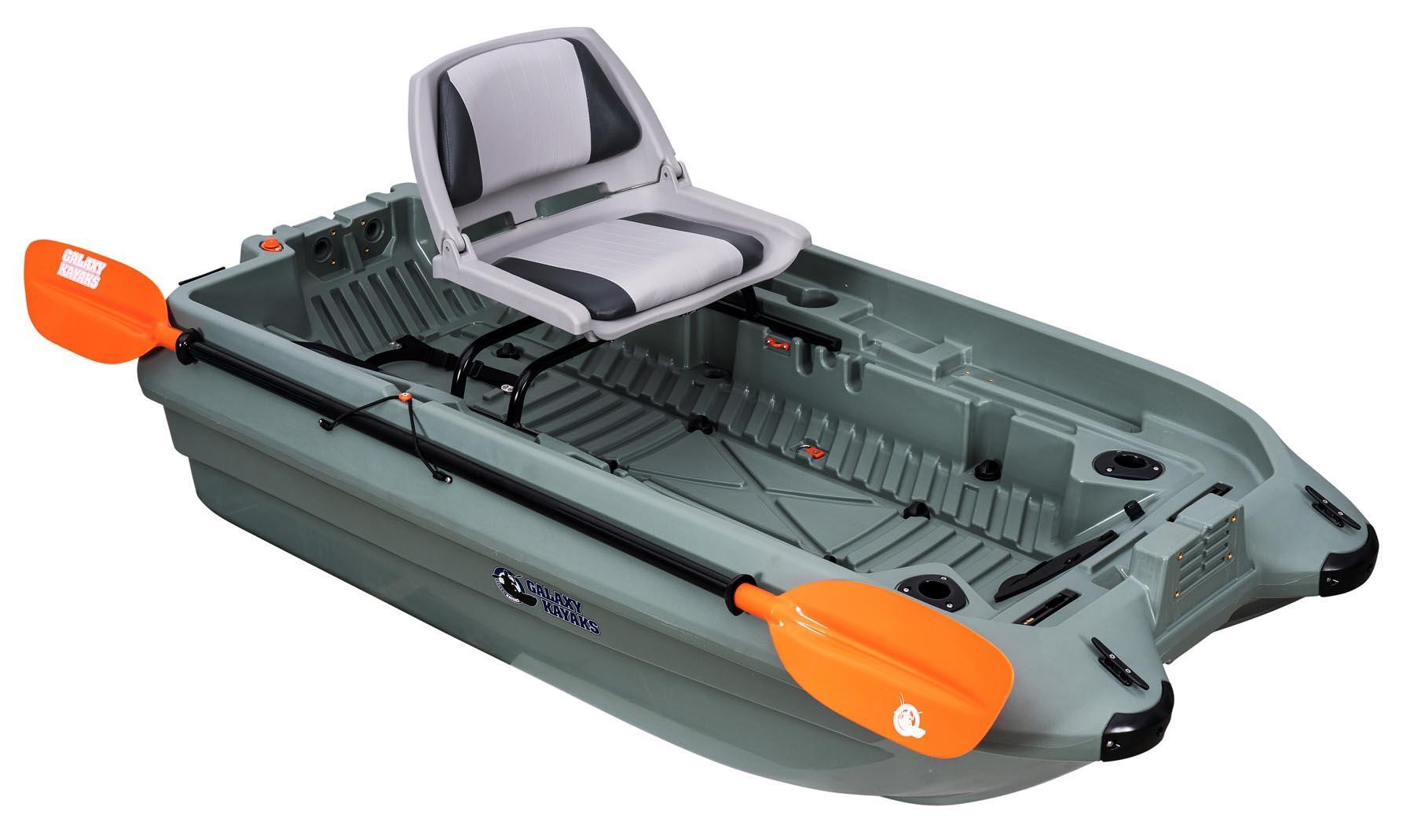 Ranger-viskajak - hybride van mini-bassboot - kajak - floatube. of bijboot 2/7