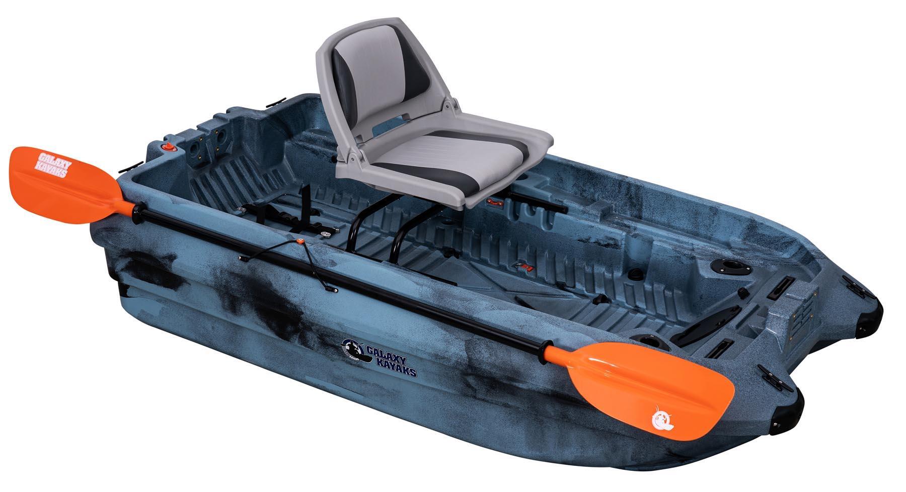 Ranger-viskajak - hybride van mini-bassboot - kajak - floatube. of bijboot 2/7