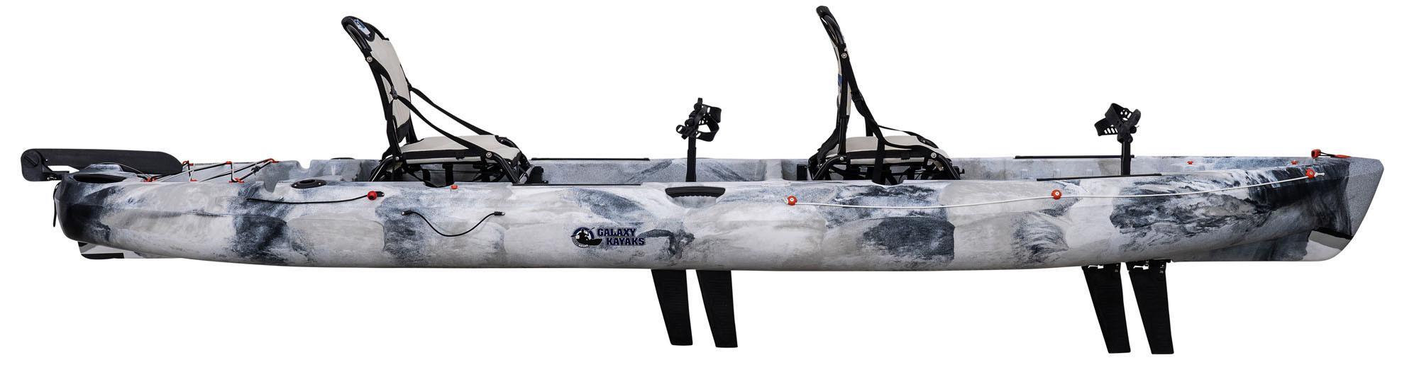 Kayak Biplace Hawai FX Propuslion Stepper à Palmes. 2/7