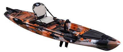 Kayak de pêche individuel Wildcat Pédalier ou Stepper