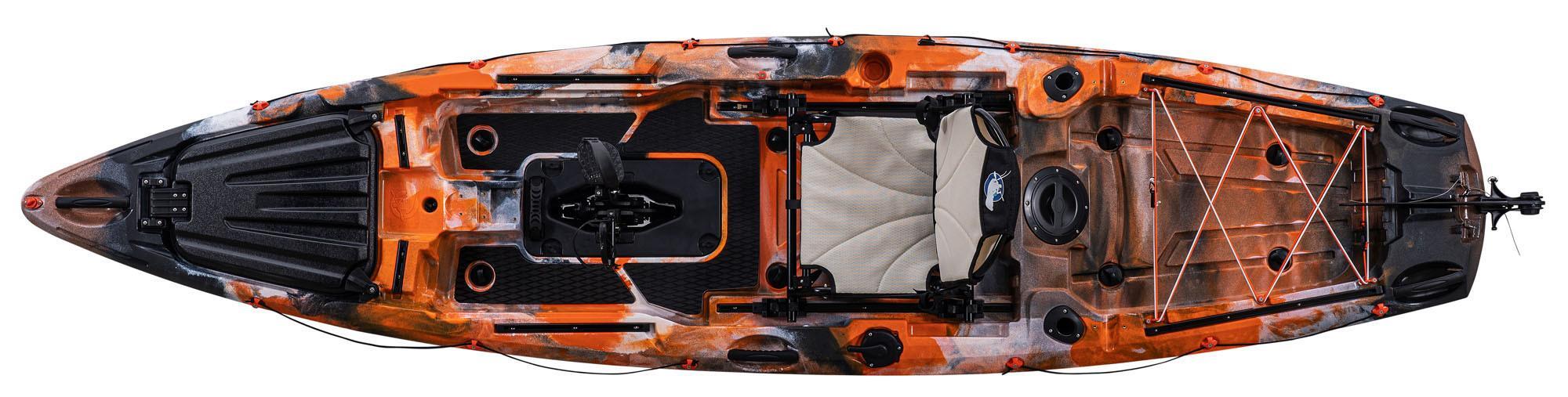 Kayak de pêche individuel Wildcat Pédalier ou Stepper 2/7