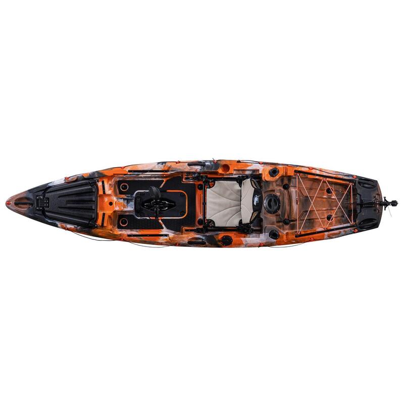 Kayak de pêche individuel Wildcat Pédalier ou Stepper