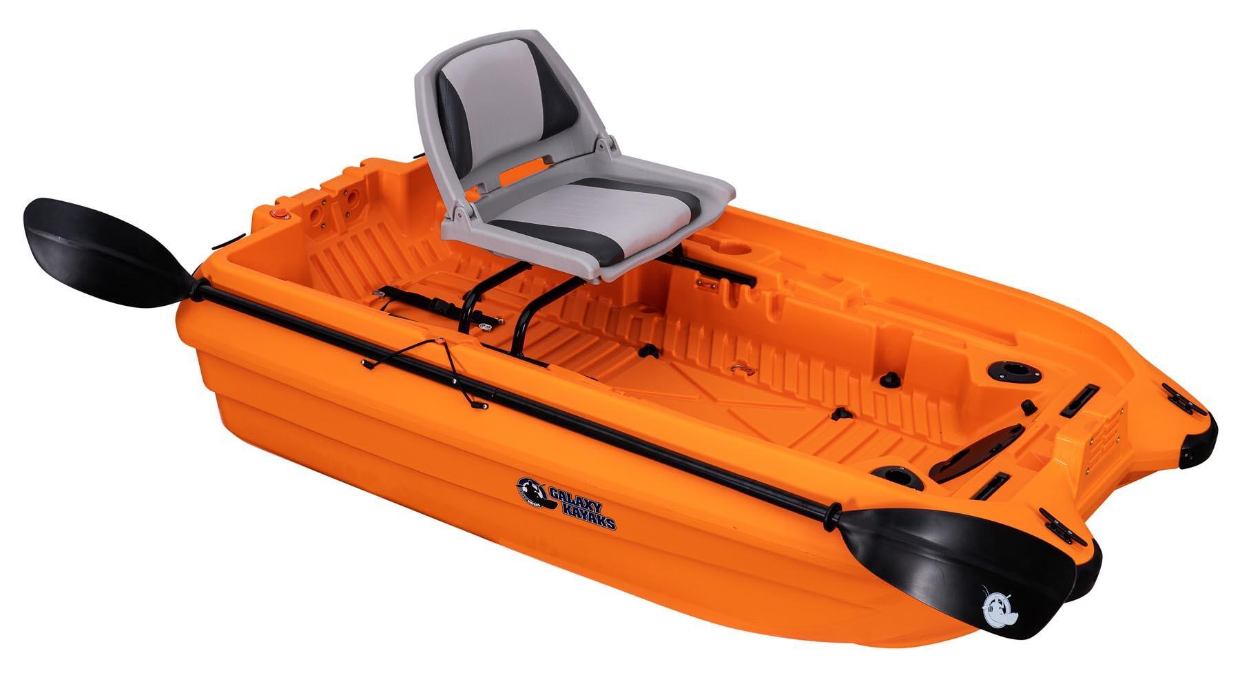 Ranger-viskajak - hybride van mini-bassboot - kajak - floatube. of bijboot 2/7