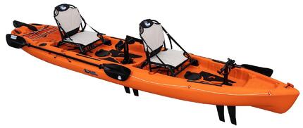 Kayak Biplace Hawai FX Propuslion Stepper à Palmes.