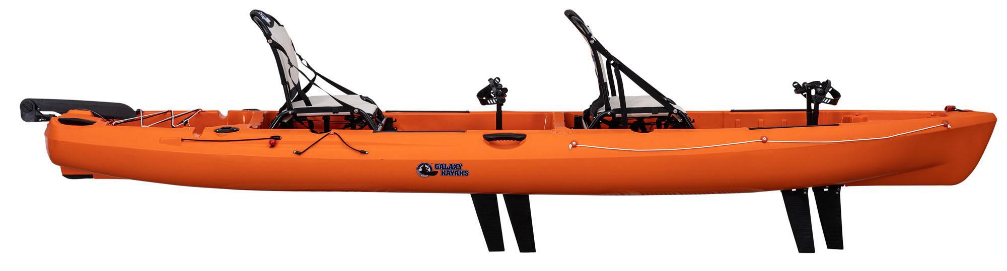 Kayak Biplace Hawai FX Propuslion Stepper à Palmes. 2/7