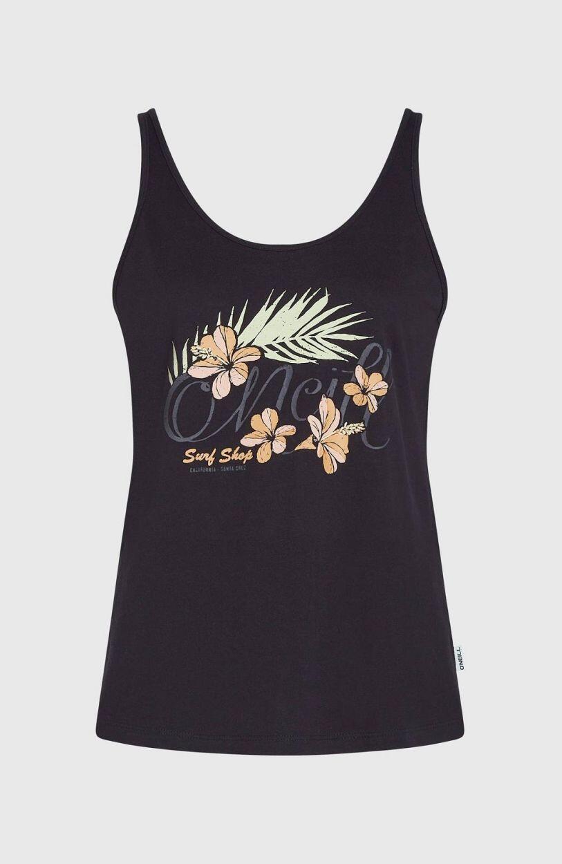 O'NEILL O'neill T-Shirts SUMMER MUSTHAVES LUANA GRAPHIC TANKTOP DAMES Black Out 5/7