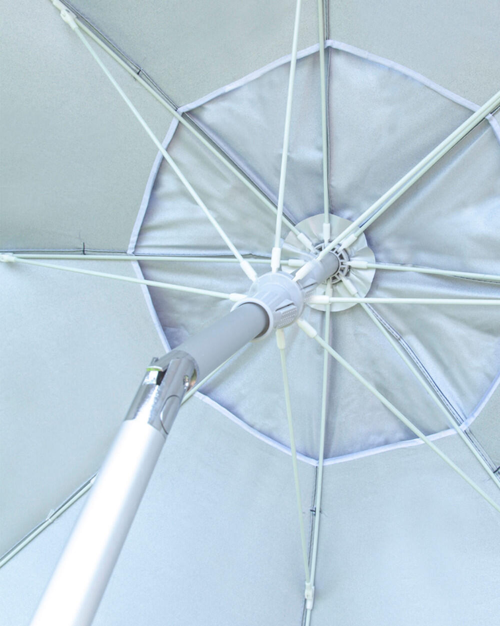 PARASOL DE PLAGE PREMIUM AVEC VENTILATION ET PROTECTION SOLAIRE UPF50+ 240CM 5/7