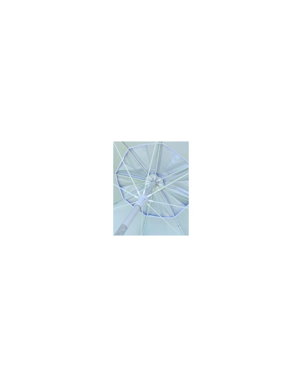 PARASOL DE PLAGE PREMIUM AVEC VENTILATION ET PROTECTION SOLAIRE UPF50+ 240CM 6/7