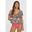 Tricou cu maneci scurte Hughes Woven Top - multicolor femei