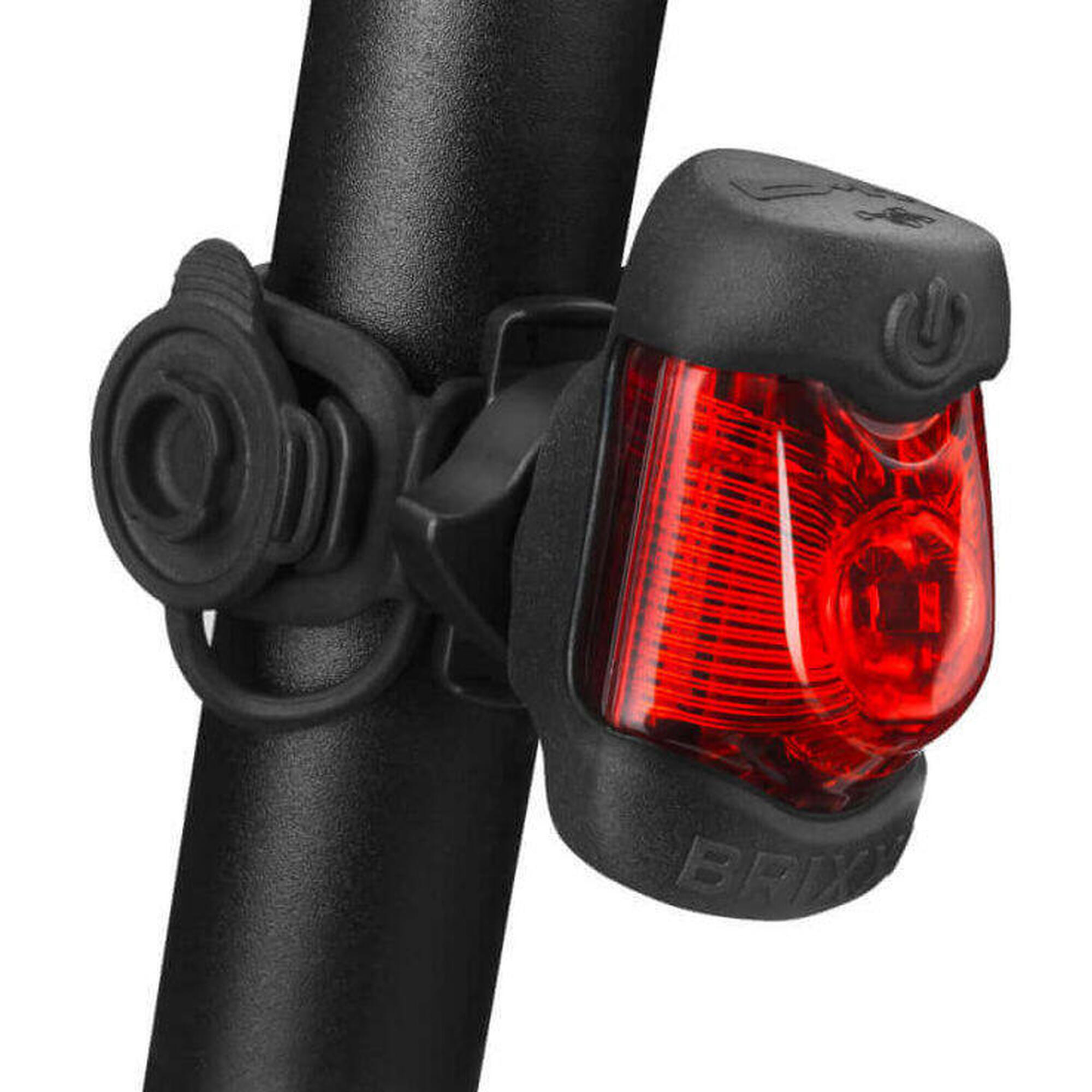 Busch+Muller Brixx Feu Arrière USB Rechargeable avec Feu de Frein