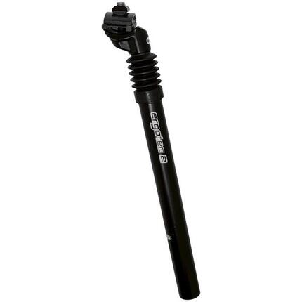 Ergotec zadelpen verend atb sp-3.0 27.2 x 350 zwart