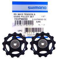 Jeu de galets de dérailleur Shimano RD-M410 pour Alivio 7 8 9 vitesses