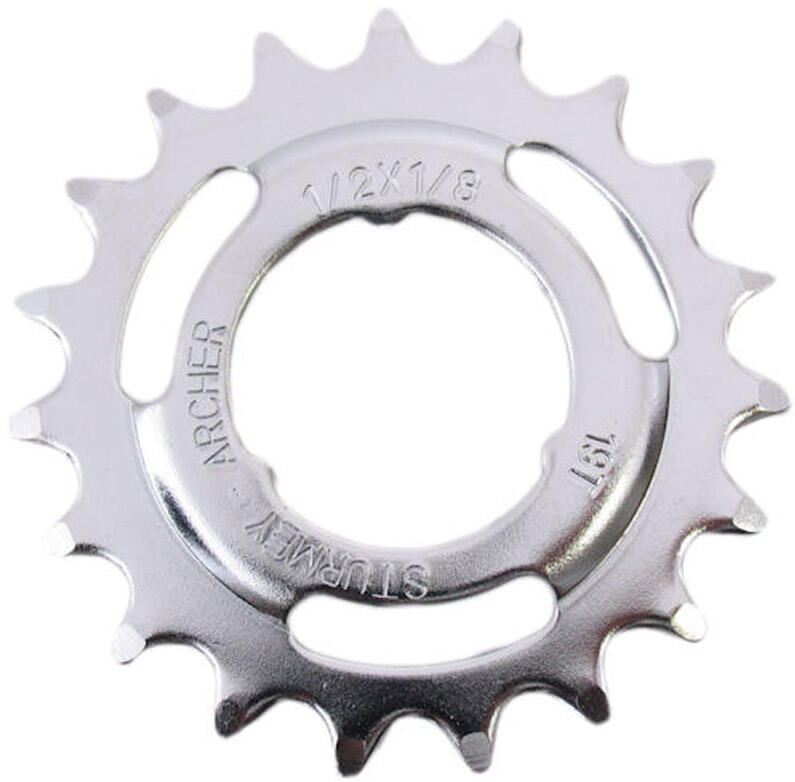 SturmeyArcher Pignone 19t 1/2 x 1/8 cromato. 2/2