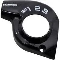 Shimano Nexus SL-3S35 Indicator Cover (Right) – Polypropylene, Black/White.
