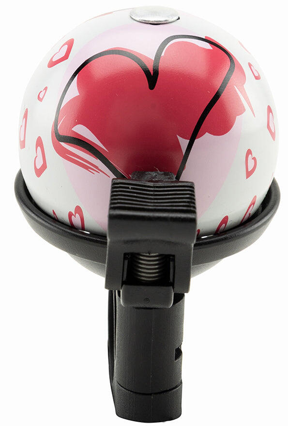 Simson Fahrradglocke Herzdesign für Kinder 6/6