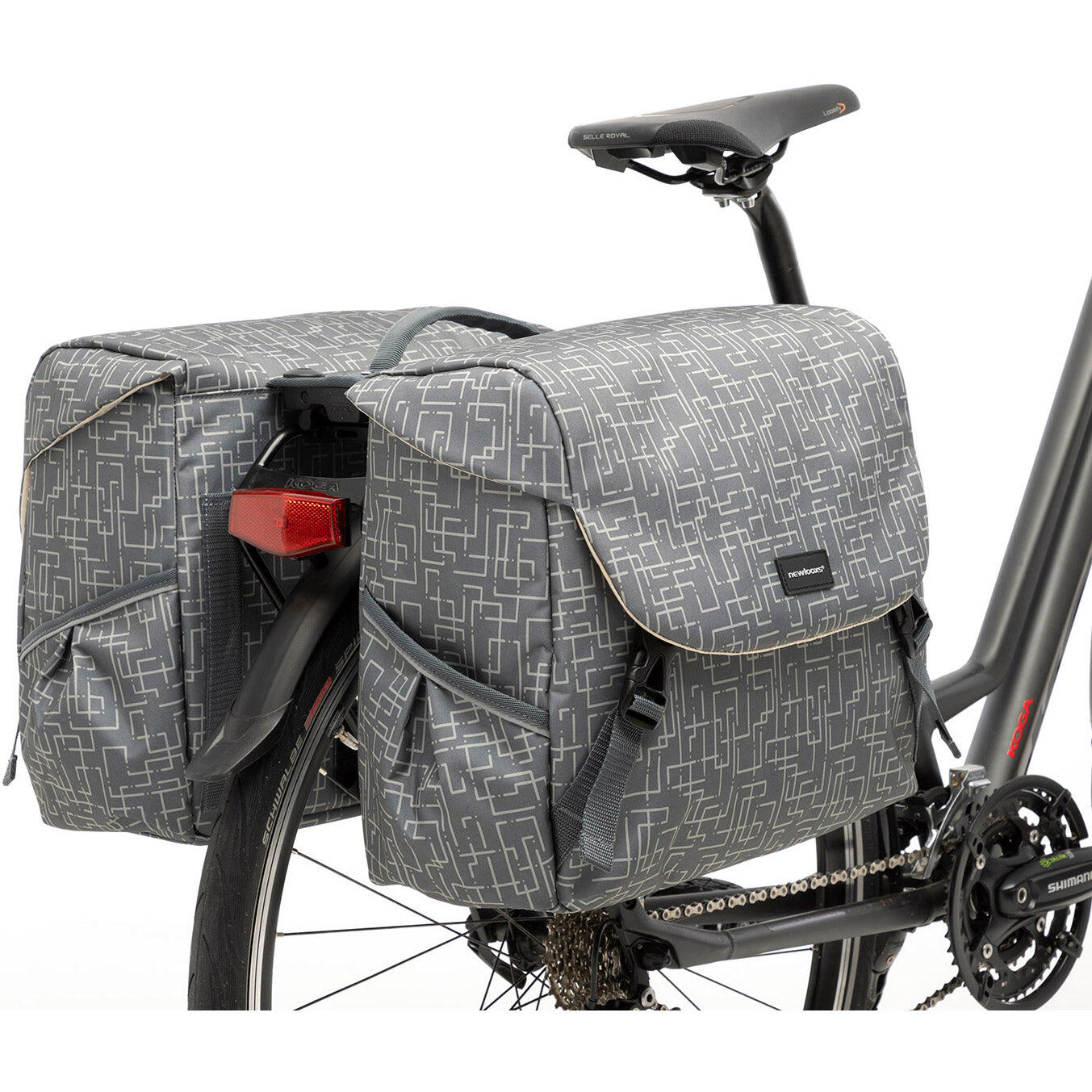 Borsa doppia  Mondi Joy Double Racktime, grey 4/4