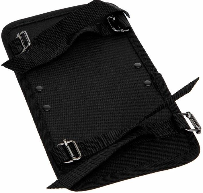 Piastra adattatrice staccabile New Looxs — Tulum Double, nero 3/4