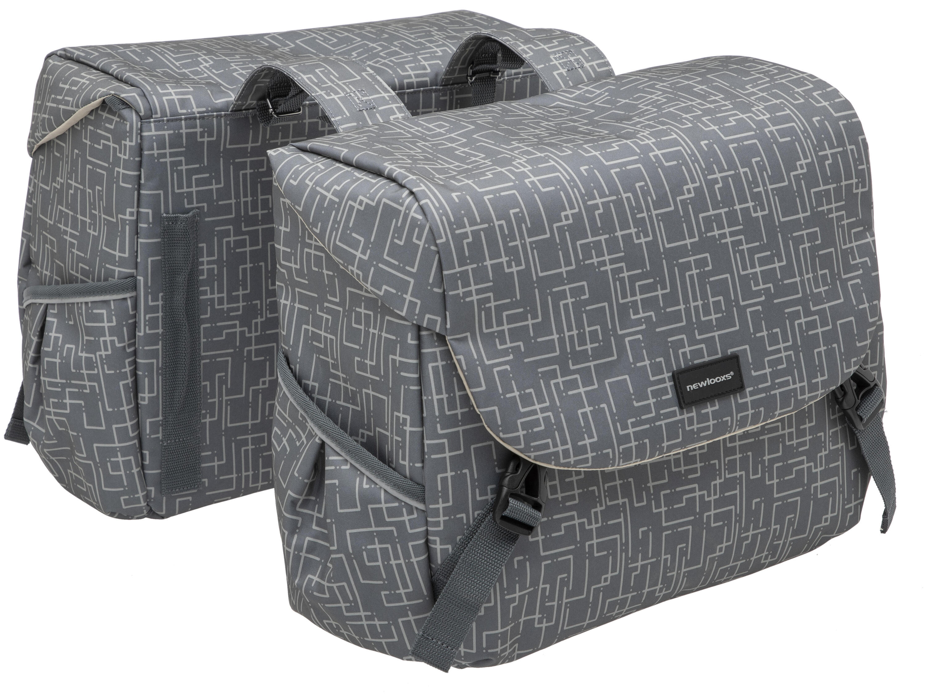 Borsa doppia  Mondi Joy Double MIK Ivy , grey 3/4