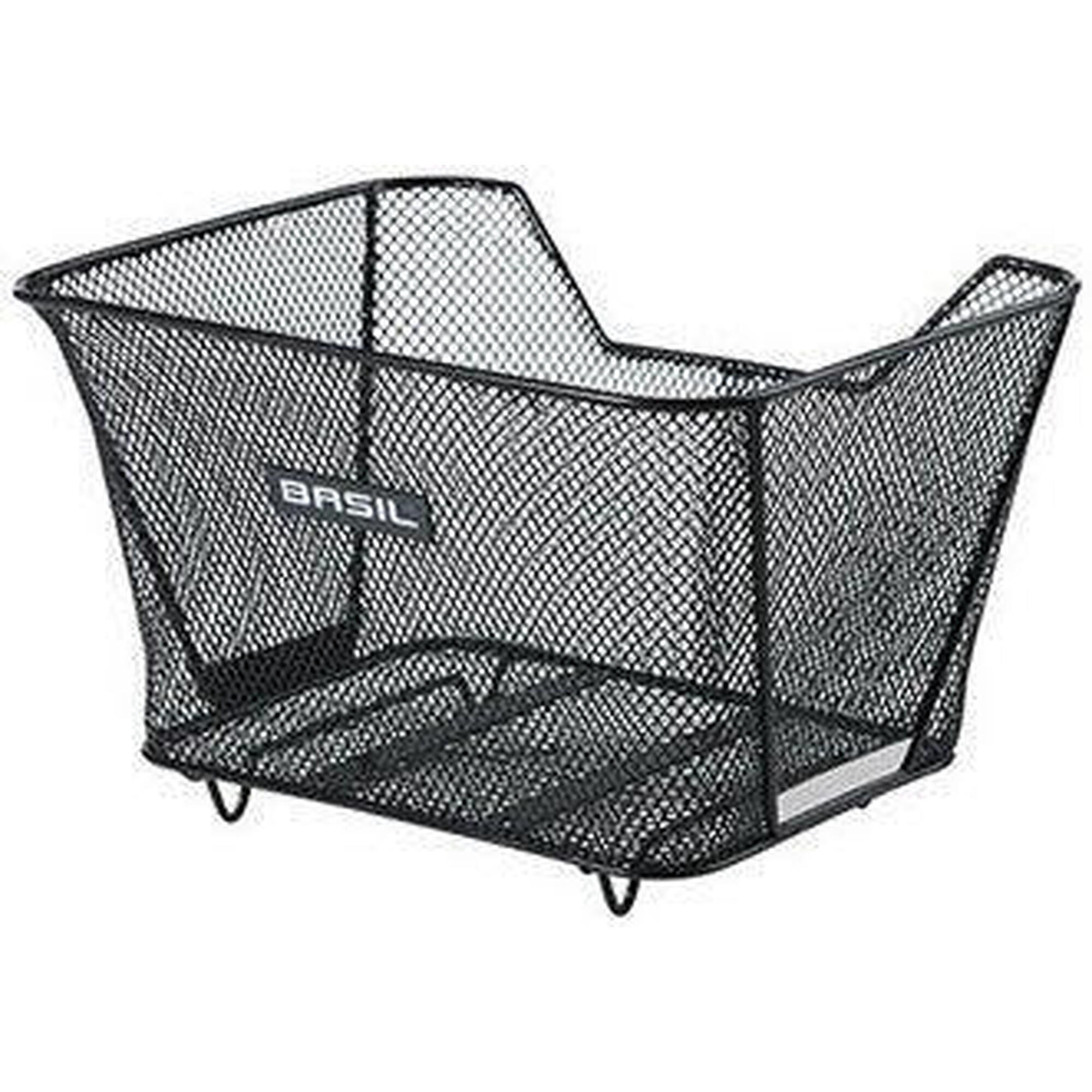 Kosz Rowerowy Lesto Z Systemem Wsl 32 X 41 X 25 Cm - Czarny