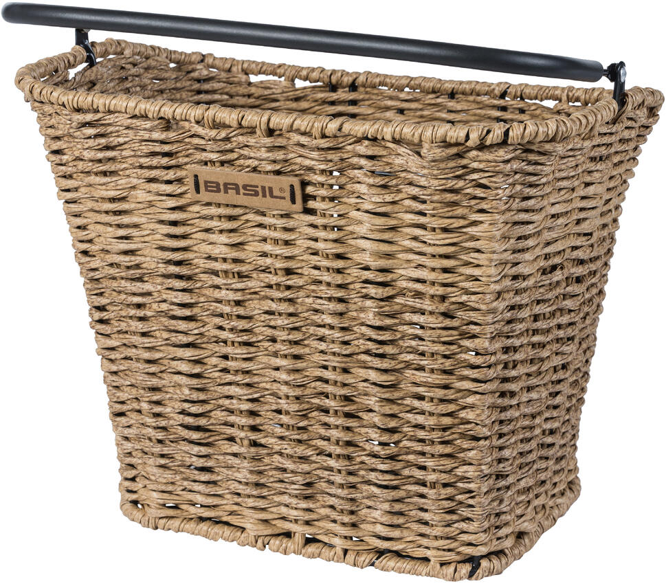 Kosz Rowerowy Bremen Rattan Look Kf 27 X 35 X 29 Cm - Trawa Morska