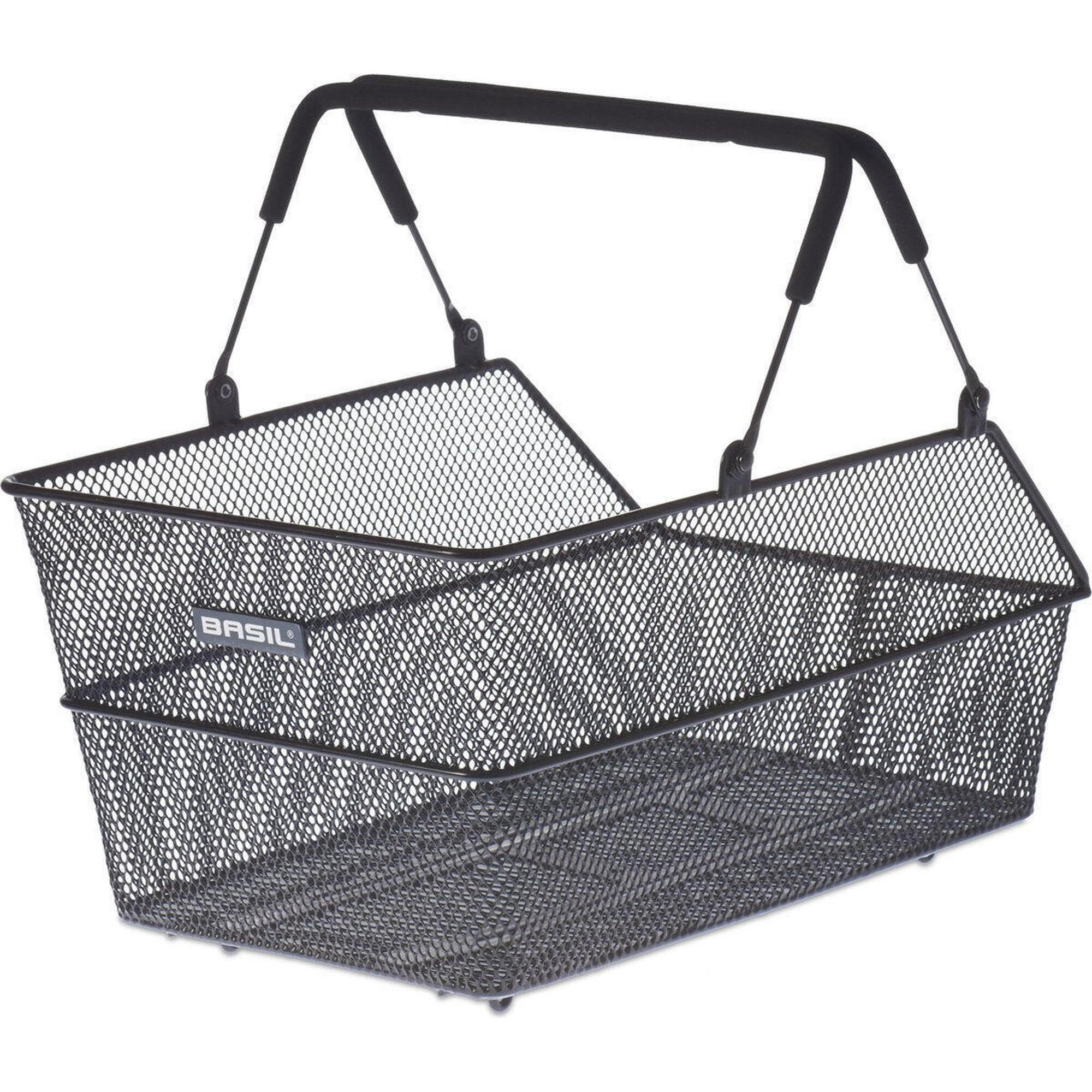 Kosz Rowerowy Cento S Multi 35 X 25 X 22 Cm - Czarny
